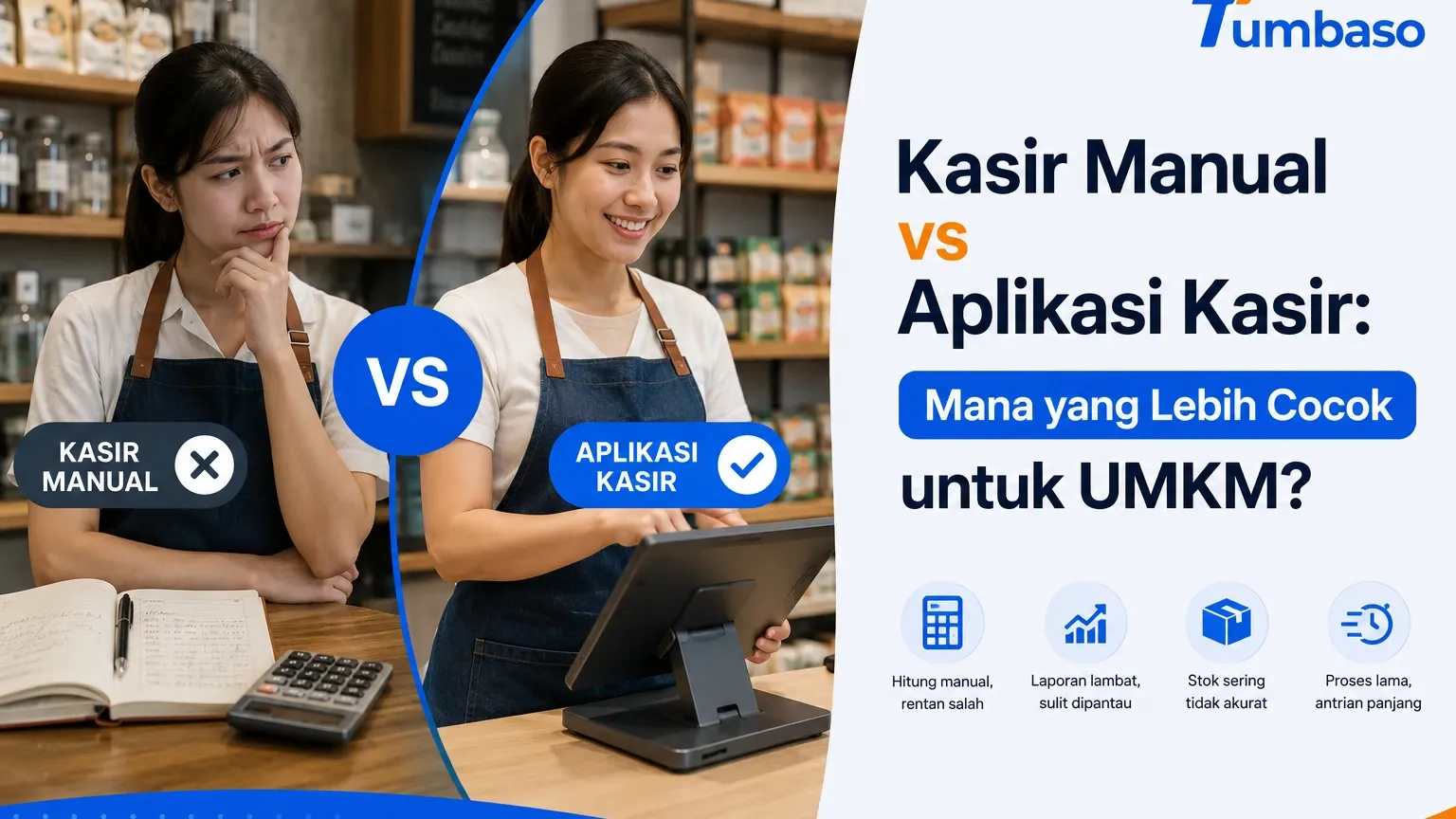 Kasir Manual vs Aplikasi Kasir: Mana yang Lebih Cocok untuk UMKM?